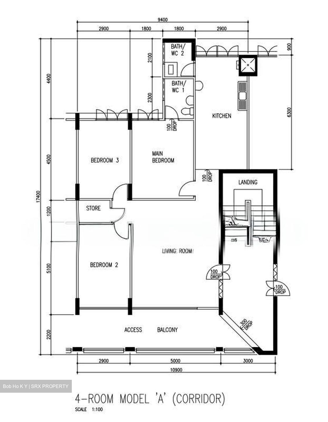 Blk 106 Bukit Batok Central (Bukit Batok), HDB 4 Rooms #602329851